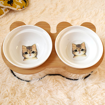 Elevated Cat Bowl Stand