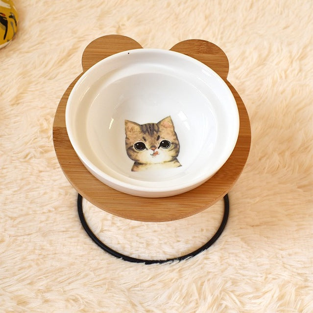 Elevated Cat Bowl Stand