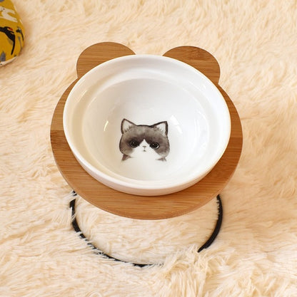 Elevated Cat Bowl Stand