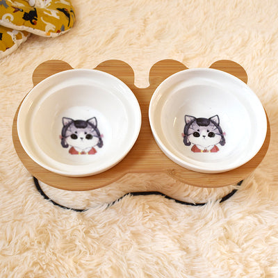 Elevated Cat Bowl Stand