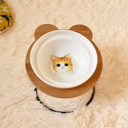 Elevated Cat Bowl Stand